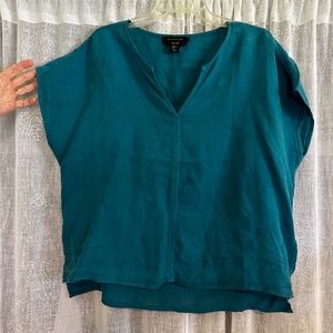 SOLD TAHARI XL Linen Shirt